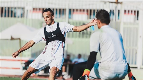 فقرة بدنية للاعبي الزمالك استعدادا لمواجهة زد
