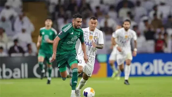 رياض محرز يتربع على قمة الأفضل بدوري أبطال آسيا