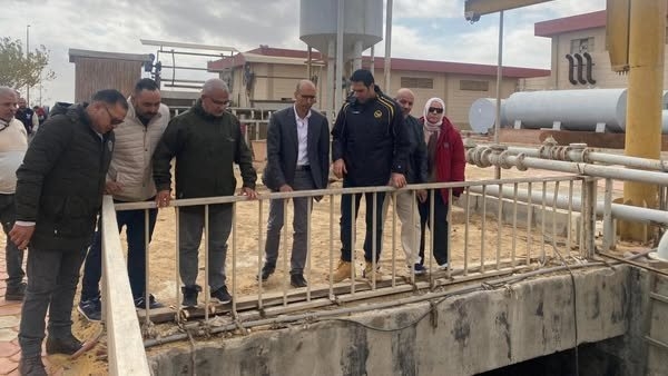 معدلات تنفيذ محطات الصرف الصحي المعالجة بالقاهرة الجديدة