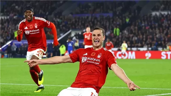 نوتنجهام يفوز على إبسويتش تاون 2/4 في الدوري الإنجليزي