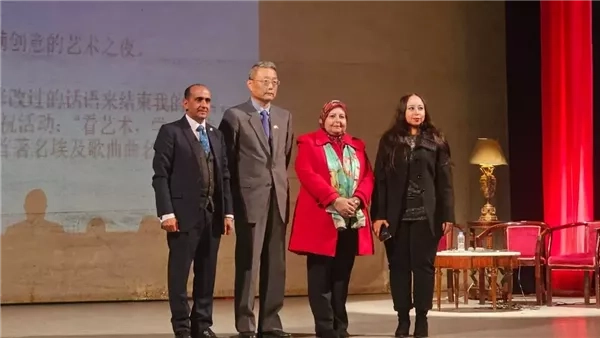 تنظبم صالون ثقافى وفني صيني بأوبرا الإسكندرية