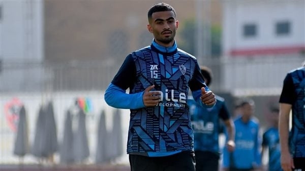 إصابة أحمد حسام مدافع الزمالك بقطع في الرباط الصليبي