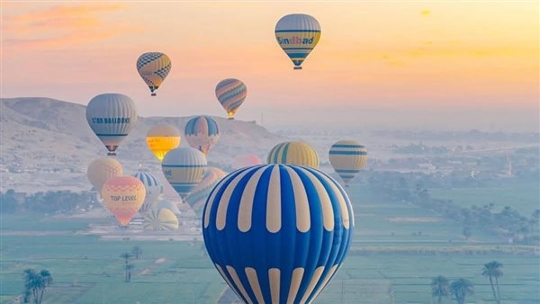 لليوم الثاني، إلغاء رحلات البالون الطائر في الأقصر بسبب سوء الأحوال غدا