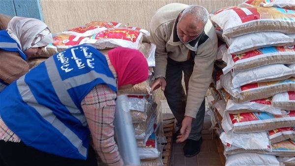 من القليوبية لـ غزة، 15 طن مساعدات من "شبان بنها" إلي أهالي فلسطين