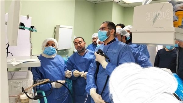 فريق طبي بتأمين صحي بني سويف ينقذ حياة طفل ابتلع مادة كاوية