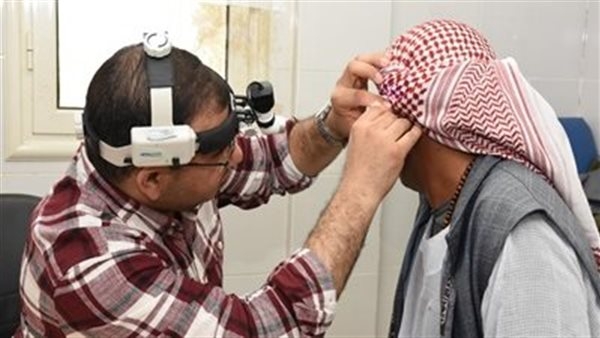 7850 مستفيدا من قافلة جامعة عين شمس التنموية الشاملة لمحافظة البحر الأحمر