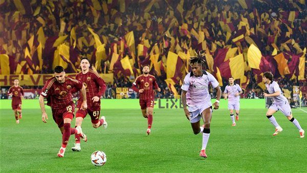 الدوري الأوروبي، تعادل سلبي بين روما وبيلباو في الشوط الأول