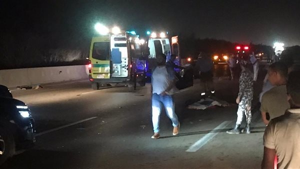 التقارير الطبية تكشف الحالة الصحية لـ 5 مصابين في حادث تصادم سيارتين بالجيزة