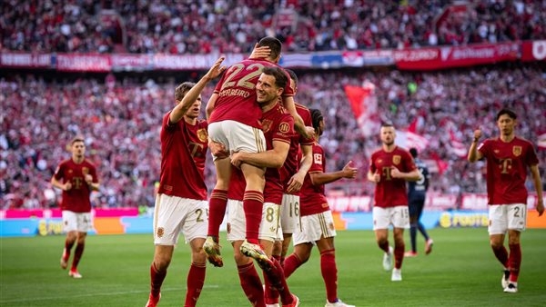 الدوري الألماني، بايرن ميونخ يتقدم على بوخوم 1/2 في الشوط الأول