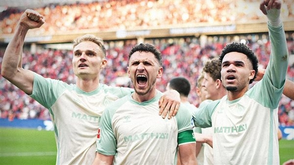 بريمن يضرب هايدنهايم برباعية في الجولة الأخيرة من الدوري الألماني