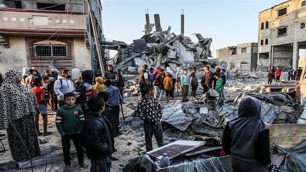 مظاهرة حاشدة في لندن تؤيد فلسطين وتطالب برفع حصار غزة