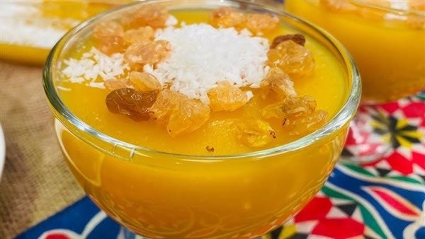 طريقة عمل مهلبية قمر الدين لتحلية سريعة بعد الفطار