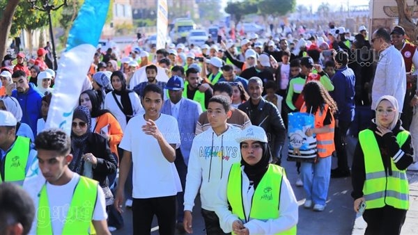 انطلاق ماراثون ظواهر الرياضي "خطوات ضد الإدمان" بالأقصر (فيديو وصور)