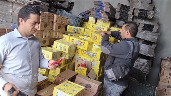ضبط مصنع "سناكس" غير مرخص بالغربية