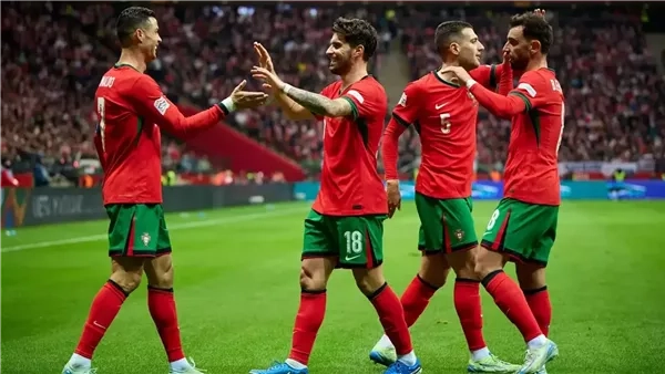 منتخب البرتغال يسحق الدنمارك 2/5 ويصعد لنصف نهائي دوري الأمم الأوروبية