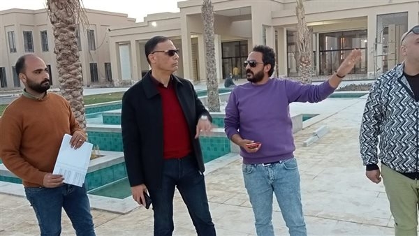 رئيس جهاز الساحل الشمالي يتفقد أعمال مشروع قرية "ألماظة باى" السياحية
