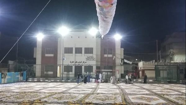 بدء توافد الأهالي بالقليوبية على الساحات لأداء صلاة عيد الفطر المبارك