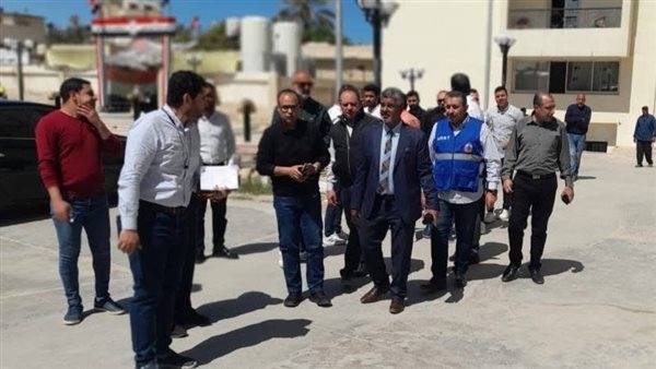 وفد رفيع المستوى من الصحة يتفقد الخدمات المقدمة بمستشفى العريش العام