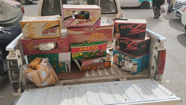 التحفظ على 10 آلاف علبة سجائر مستوردة في حملة تموينية بالفيوم