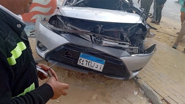 إصابة 5 أشخاص في تصادم ملاكي وتروسيكل بالإسكندرية
