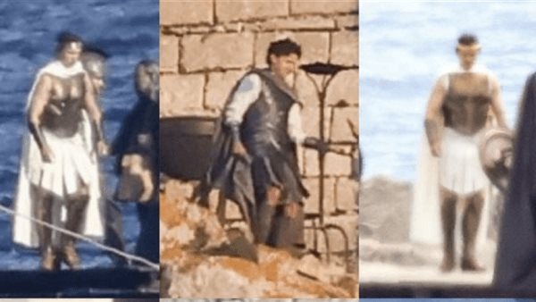 توم هولاند وآنا هاثاواي في كواليس تصوير فيلم The Odyssey (صور)
