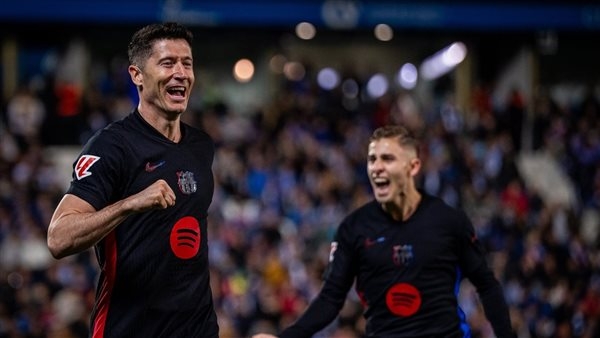 برشلونة يخطف فوزا صعبا من ليجانيس 0/1 في الدوري الإسباني