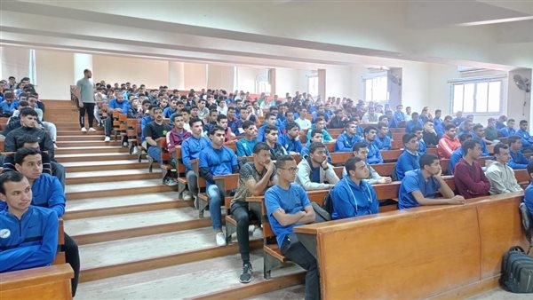 "شباب واعي يساوي وطن قوي"، ندوة بكلية علوم الرياضة بجامعة الفيوم