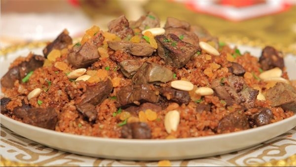 طريقة عمل الأرز بالخلطة والكبد أحلى من الجاهز