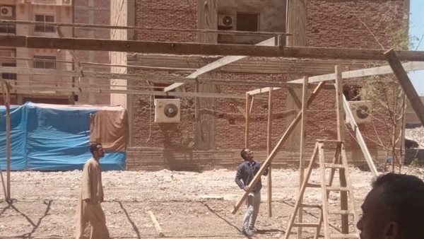إزالة تعديات على 740 متر أراضي الدولة في الزقازيق