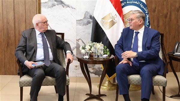 وزير البترول يبحث مع رئيس تكنيب إنرجيز الإيطالية خطط الشركة لإنتاج وقود الطائرات بمصر