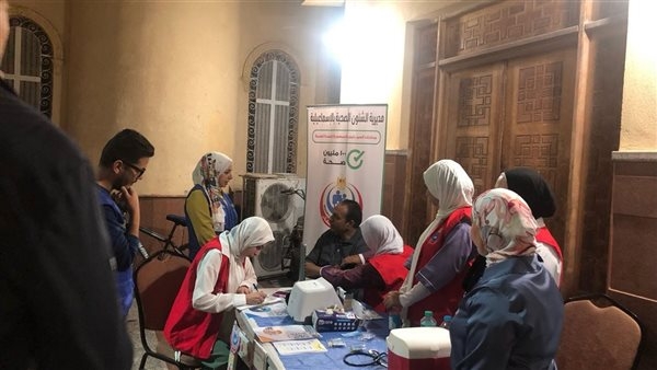 فريق 100 مليون صحة يشارك في التأمين الطبي لاحتفالات عيد القيامة بالإسماعيلية (صور)