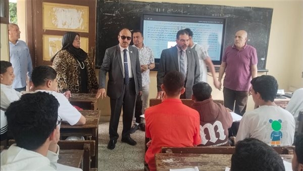 تفاصيل جولة ميدانية لوكيل تعليم الدقهلية بمدارس منية النصر