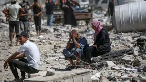 مصابان إثر غارة إسرائيلية على منزل في جباليا شمالي قطاع غزة
