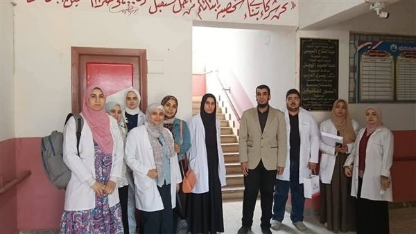 الكشف على 133 حالة في قافلة طبية لجامعة بنها