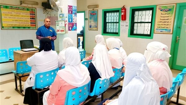 صحة الشرقية تنظم قافلة طبية في منيا القمح