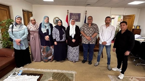 جامعة القناة تبحث التعاون الزراعي مع الهيئة القبطية الإنجيلية وزراعة الإسماعيلية (صور)
