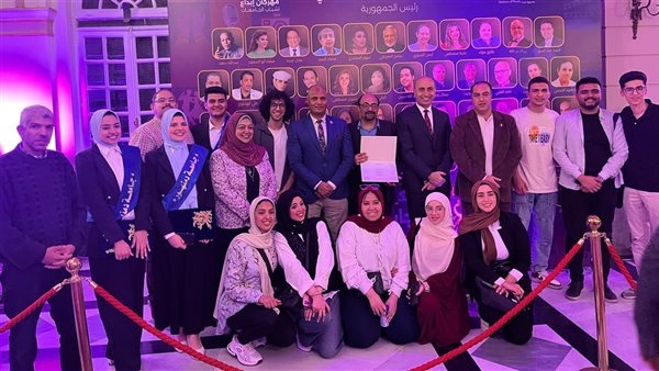 رئيس جامعة دمنهور يشهد فعاليات حفل ختام مهرجان إبداع 13