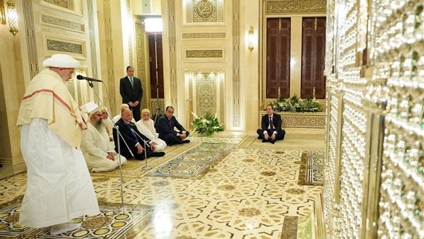 سلطان البهرة يثمن دور مصر في تعزيز السلام والاستقرار بالمنطقة ووقف حرب غزة