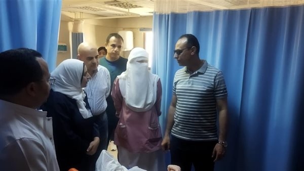 وكيل صحة الشرقية يتفقد أعمال الصيانة بمستشفى بلبيس