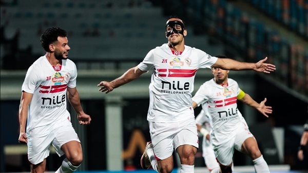 إيشو يسجل الهدف الثاني للزمالك في مرمى بتروجيت