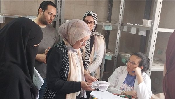 الإدارة الصحية تتابع مركز طبي 14 بالعاشر من رمضان في محافظة الشرقية