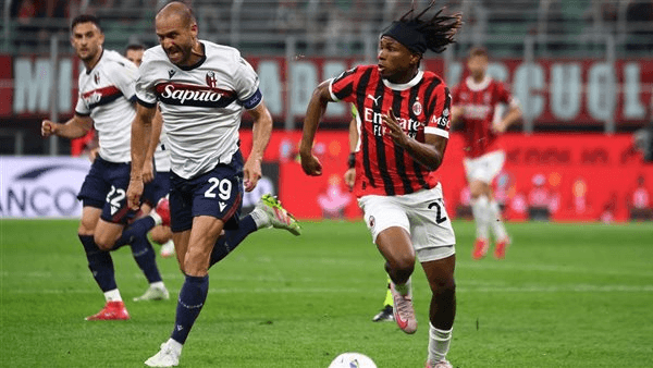 نهائي كأس إيطاليا، تعادل سلبي بين ميلان وبولونيا في الشوط الأول