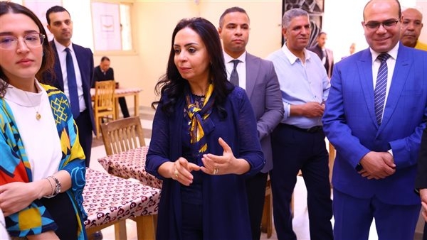وزيرة التضامن تتفقد تجديدات مؤسسة الفتيات بالعجوزة