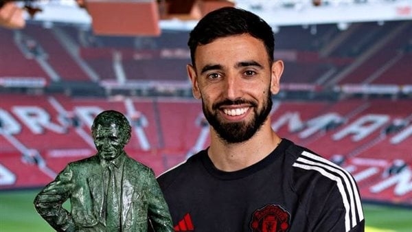 برونو فيرنانديز لاعب الموسم في مانشستر يونايتد