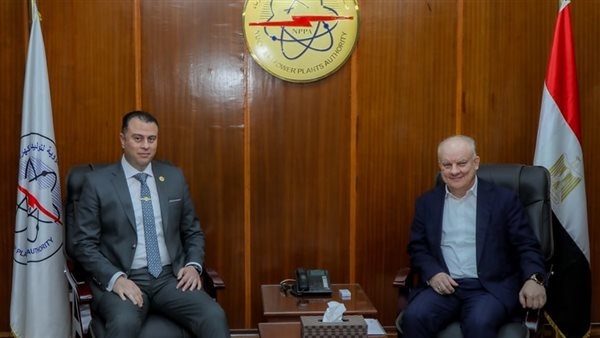 رئيس هيئة المحطات النووية يبحث مستجدات مشروع الضبعة مع آتوم ستروي الروسية