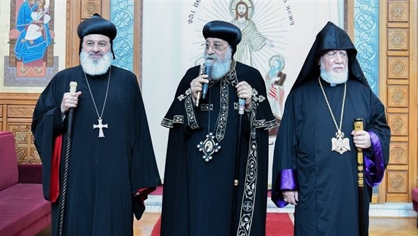 بدء لقاء رؤساء الكنائس الأرثوذكسية الشرقية الثلاثة بالشرق الأوسط