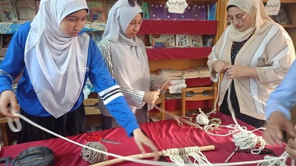 'مهنتك حرفتك'، ورشة فنون تراثية لتمكين المرأة بالعاشر من رمضان