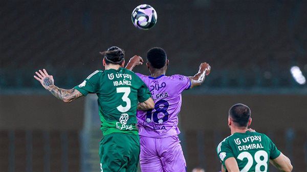 شوط أول سلبي بين أهلي جدة والخلود في الدوري السعودي