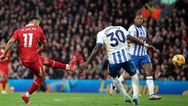 محمد صلاح يقود هجوم ليفربول أمام برايتون في الدوري الإنجليزي