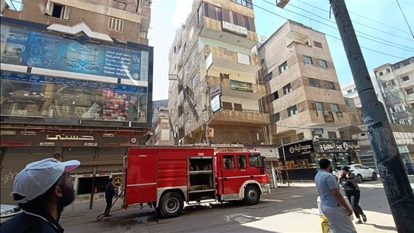 اندلاع حريق داخل شقة سكنية في الحسينية بالدقهلية (صور)